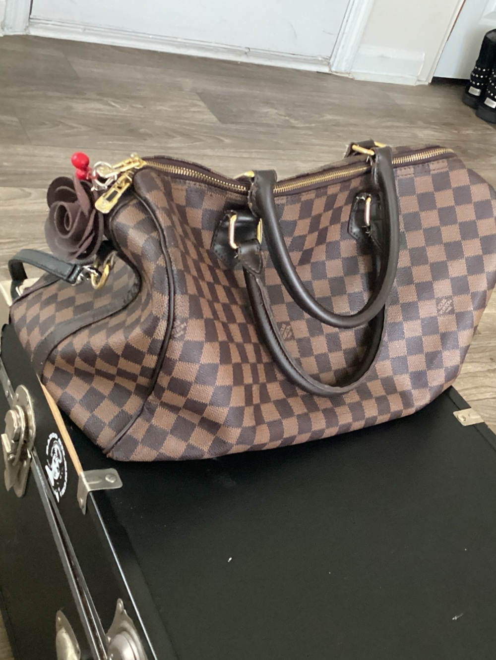 Vintage Louis Vuitton travel speedy bag 40